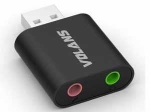 Volans VL-UA01, USB 3.0 Audio Adapter, USB3.0 to 3.5mm Stereo Jack Headset Audio Adapter, Compatible with Windows/Mac/PS3 & PS4, 1 Year