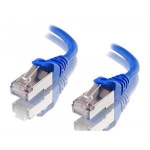 Astrotek CAT6A Shielded Ethernet Cable 30m Blue Color 10GbE RJ45 Network LAN Patch Lead S/FTP LSZH Cord 26AWG
