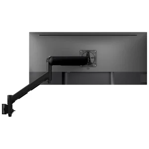 Atdec Single Monitor Dynamic Arm on Wall Channel - Black