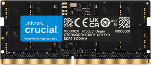 Crucial 32GB (1x32GB) DDR5 SODIMM 5600MHz CL46 Notebook Laptop Memory