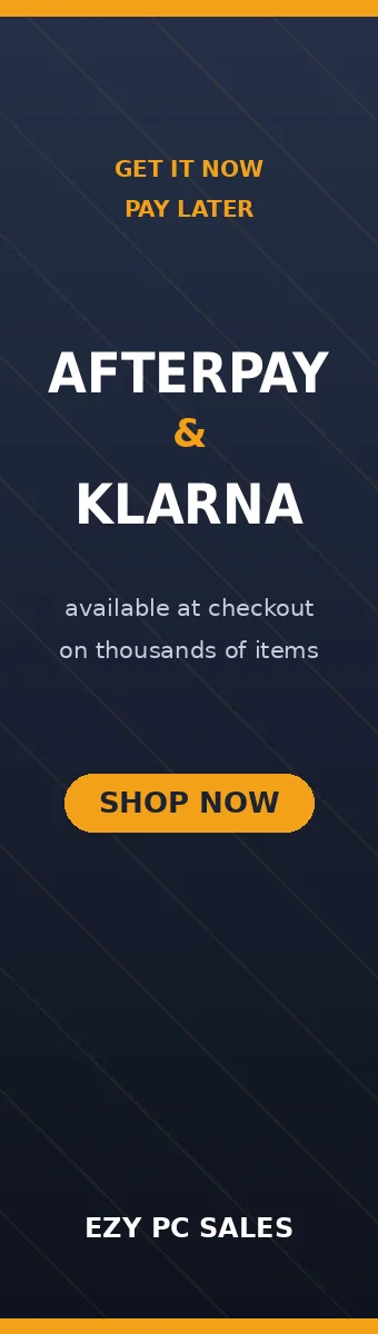 Afterpay and Klarna available at checkout - shop now