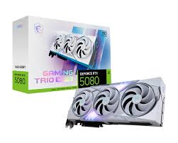 MSI VGA GEFORCE-RTX-5080-16G-GAMING-TRIO-OC-WHITE