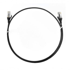 8ware CAT6 Ultra Thin Slim Cable 15m - Black