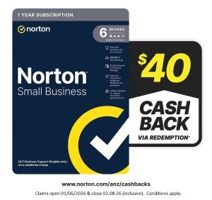 Norton Small Business 1 User 6 Devices 1 Year