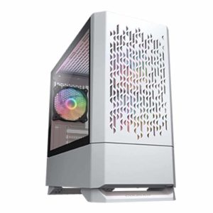 Cougar MG140 Air RGB WHITE mini tower case with 3x ARGB Fans CGR-5JM8W-AIR-RGB