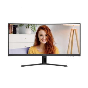 AOC CU34B3E 34" WQHD Curved Monitor 3440x1440 120Hz HDMI DP