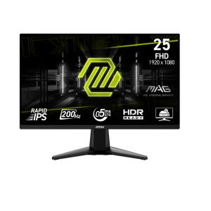 MSI MAG 255F E20 24.5" FHD Rapid IPS 200Hz Gaming Monitor