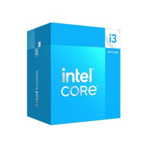 Intel Core i3-14100 Processor (14th Gen, 3.5GHz, 4.7GHz Turbo, LGA1700, 4-Cores, 8-Threads, 12MB Cache, 60W, UHD Graphics 730, Retail with Fan)