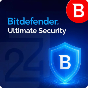 Bitdefender Ultimate Security Family 5 accounts 25 devices 1 year license email