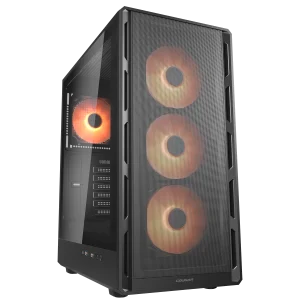 Cougar AIRFACE PURE PRO BLACK ARGB ATX case 4x RGB Fans