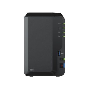 Synology DS223, DiskStation, 2 Bay, Realtek RTD1619B, 2GB DDR4 RAM, 1xGbE LAN, 3xUSB3.0, 2 Year Warranty