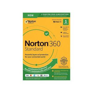 Norton 360 Standard 1 Device (PC/Mac) VPN 1 Year OEM