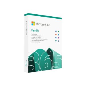 Microsoft 365 Family Office 6 Users 1 Year AU licence Email with Copilot