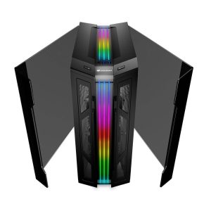 Cougar Gemini-T Pro ARGB Full Tower Gaming case Trelux RGB lighting dual TG glass