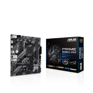 ASUS PRIME B550M-K ARGB AMD AM4 Micro-ATX Motherboard