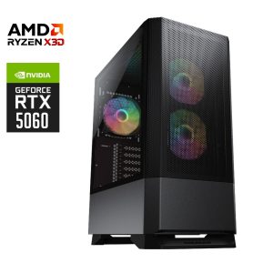 AMD Guardian Ryzen 7 5800X3D RTX5060 Gaming PC 3D V-cache 1TB 16G