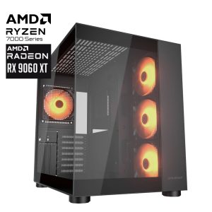 AMD Guardian Ryzen 7 9700X RX9060XT Gaming PC 1T SSD 32G