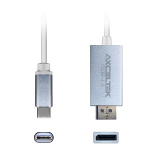 Axceltek CUCDP-1.8 USB-C to DisplayPort 1.8M Cable 4K 60Hz