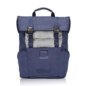 Everki EKP161N ContemPRO Roll Top Laptop Backpack Navy 