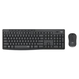 Logitech MK295 Wireless Silent Keyboard and Mouse Combo - Off-White