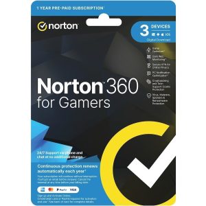 Norton 360 Gamer 1U 3D 1 Yr