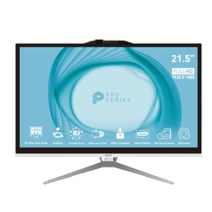 MSI PRO AP222T 13M-027AU 21.5" Touch Screen Intel Pentium G7400 4G (2 x sodimm) 128G W11Pro