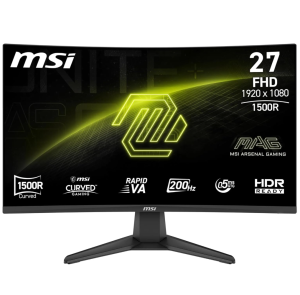 MSI MAG 276CF E20 27" 200Hz FHD Rapid VA Curved Gaming Monitor