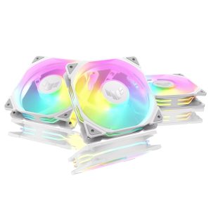 Asus TUF TR120 ARGB FAN 3 PACK WHITE 120mm Fans