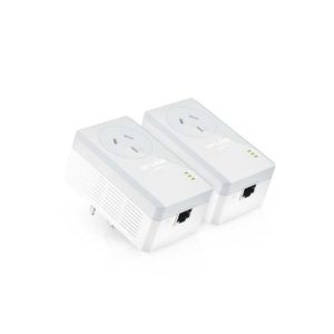 TP-Link TL-PA4010PKIT AV600 Powerline Adapter with AC Pass Through Starter Kit