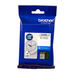 Brother LC3329XLC CYAN INK CARTRIDGE TO SUIT MFC-J5930DW/J6935DW - UP TO 1500 PAGES