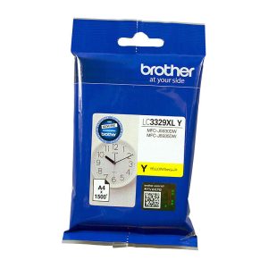 Brother LC3329XLY YELLOW INK CARTRIDGE TO SUIT MFC-J5930DW/J6935DW - UP TO 1500 PAGES