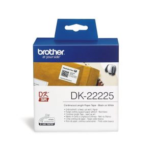 Brother WHITE CONTINUOUS PAPER ROLL 38MM X 30.48M