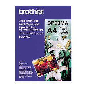 Brother BP-60MA A4 MATTE PAPER (25 SHEETS) - 145 GSM