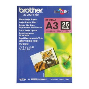 Brother BP-60MA3 A3 MATTE PAPER (25 SHEETS) - 145 GSM