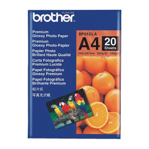 Brother BP-61GLA A4 GLOSSY PAPER (20 SHEETS) - 190 GSM