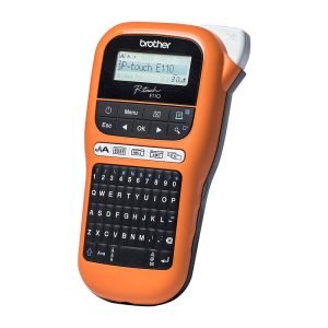 Brother PT-E110VP PORTABLE P TOUCH LABELLER SUITABLE FOR ELECTRICIANS/TRADESMEN 3.5-12MM TZE TAPE MODEL