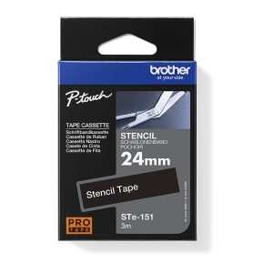 Brother 24mm Stencil Tape 3 Metre Length, Suit P-Touch