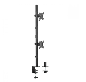 mbeat® activiva Dual-Screen Articulating Vertical Monitor Arm is designed for ultimate workspace efficiency and ergonomic comfort (LS)