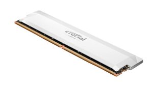 Crucial CP16G64C38U5W, Pro, UDIMM, DDR5, 16GB (1x16GB), 6400MHz, CL38, 1,35V, White Heat Spreader Support Intel XMP AMD Ryzen for Desktop PC Gaming, Limited Lifetime Warranty