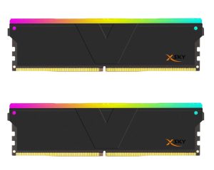 V-Color TMXSAL1660836KWK 32GB (2x16GB) DDR5 6000MHz MANTA XSKY RGB U-DIMM CL 36-38-38-96 1.25V (BLACK) AMD EXPO