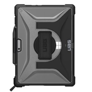 UAG Plasma Microsoft Surface Pro (13') (12th/ 11th/ 10th/ 9th/ 8th Edition) Hand & Shoulder Strap Rugged Case - Ice (324012114343), 10 Years Warranty