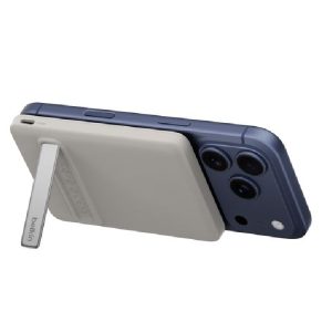 Belkin BoostCharge Slim Magnetic 5K Power Bank w/ Qi2(15W)+USB-C Cable(60cm)+Integrated Kickstand-Sand(BPD011fqSA),1xUSB-C,$2500 CEW,2 Years Warranty