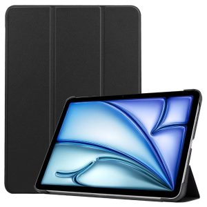 USP Apple iPad Air (13') (M4/M3/M2) (8th/7th/6th Gen) / iPad Pro (12.9') (6th/5th/4th/2nd/3rd Gen) Folio Case Black- Drop Protection, 5 Years Warrant