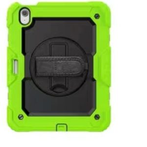 USP Rugged Apple iPad (11') (A16) (11th Gen) / iPad (10.9') (10th Gen) Case Green -Built-in-Kickstand,Hand & Shoulder Strap,DropProof,5 Years Warranty