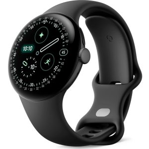 Google Pixel Watch 4 Wi-Fi (41mm) - Matte Black with Obsidian Active Band(GA09958-US) *AU STOCK*, AMOLED, 2GB/32GB, NFC, 325mAh, 2 Years Warranty