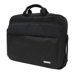 Belkin 15.6' Simple Toploader Laptop Bag - Black (F8N657), Comfortable Shoulder Strap, Made for Long Travelling, 2 Years Warranty