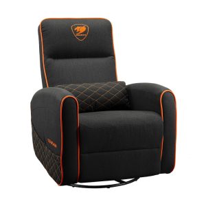 Cougar FIDOM Black Gaming Sofa (Swivel / Rocks / Recline)