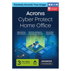 Acronis Cyber Protect Home Office Advance - 3 PC, 1 Yr 500G