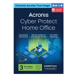 Acronis Cyber Protect Home Office Essentials 3 Computer 1yr
