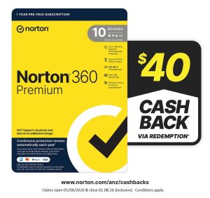 Norton 360 Premium 10 Devices 1 Year Email Key